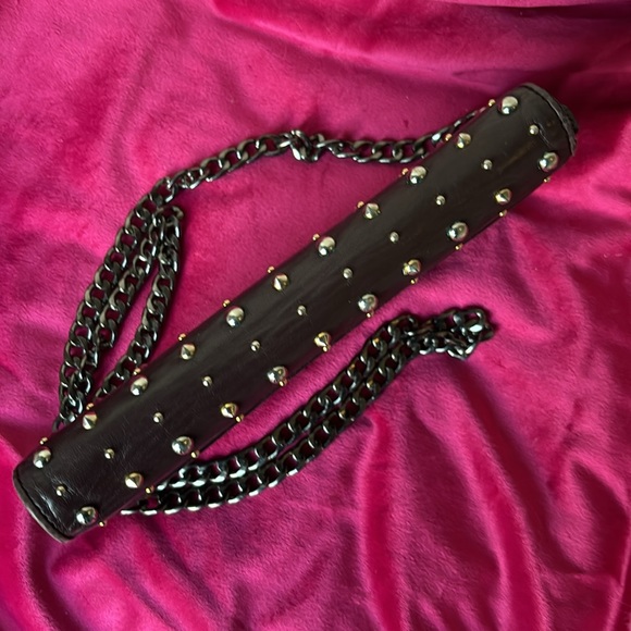 💜 MIU MIU Purple stud wallet - Picture 4 of 16